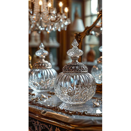 Angie Homes Aurelia Crystal Serve Bowl