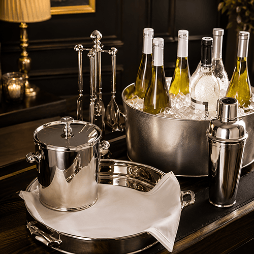 Brew And Blend Silver Bar Accessories