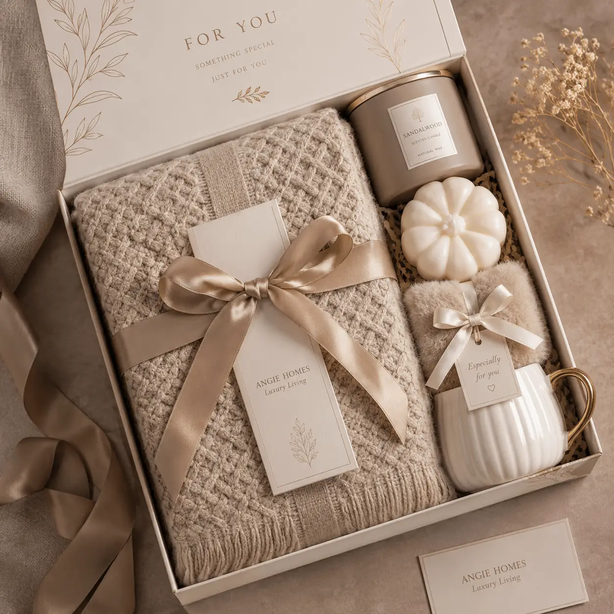 Angie Homes Throws Set For Bedding Gifting