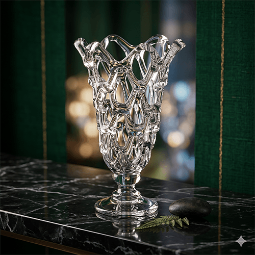Frozen Wave Art Vase