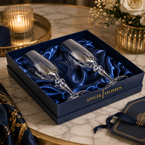 Drinkware Champagne Glasses Set of 2 – ANGIE HOMES