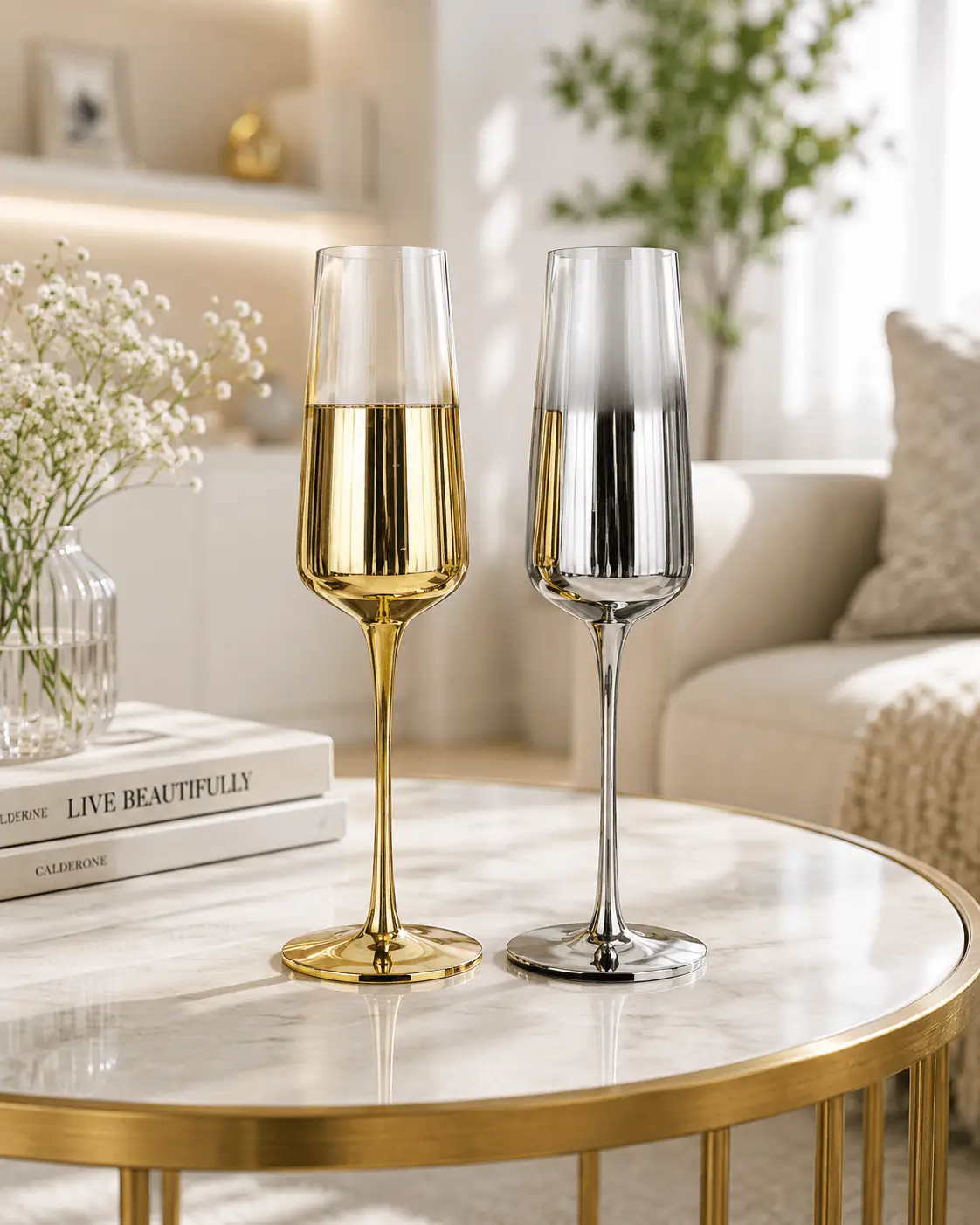 Deluxe Champagne Glass Set