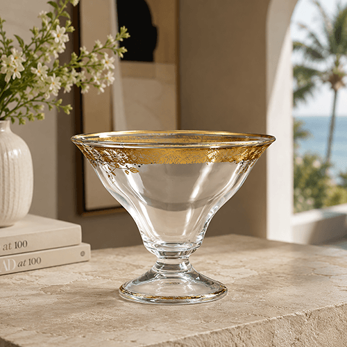 Regalia Gold Rim Bowl