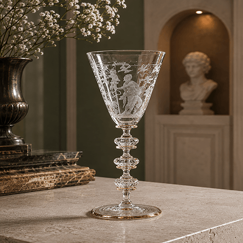 Celestia Etched Goblet
