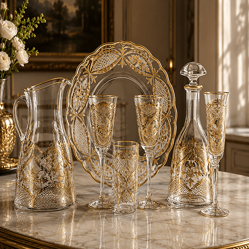 Baroque Gold Hospitality Set