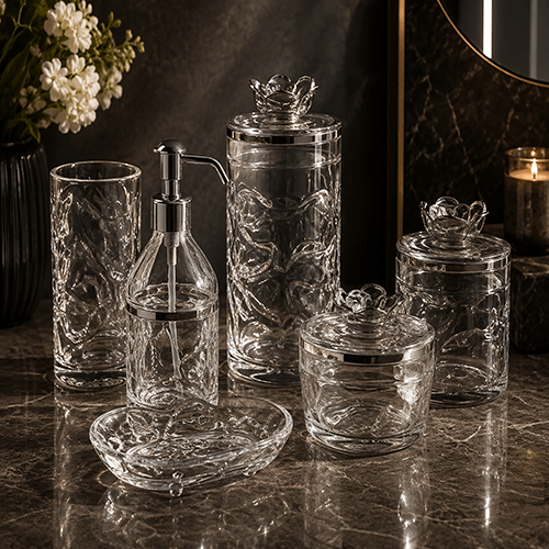 Silver Mist Kitchen Canisters