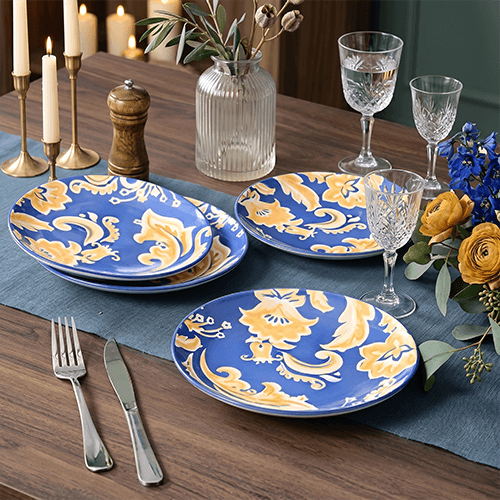 Ele Palm Dinnerware Plates