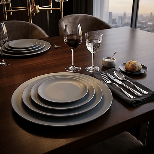 Pinnacle Dessert N Dinner Plates