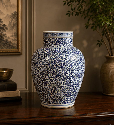 Blue Serenity Vase