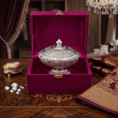 Luxury Silver Diya – ANGIE HOMES