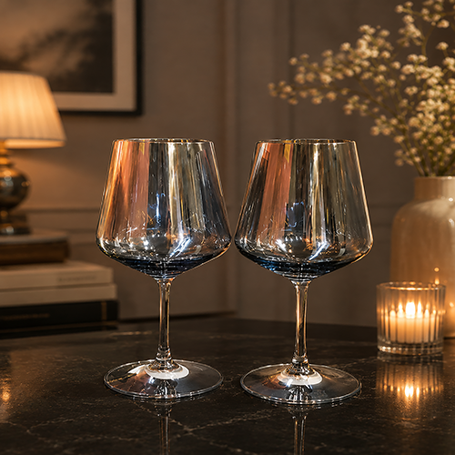 GLITTER STYLISH WINE GLASS SET