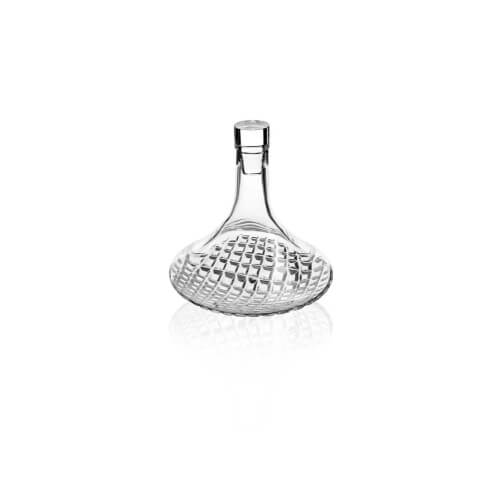 Angie Homes Pansy Luxury Crystal Short Decanter
